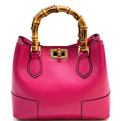 Fabrizia Small Leather Bag - Made In Italy