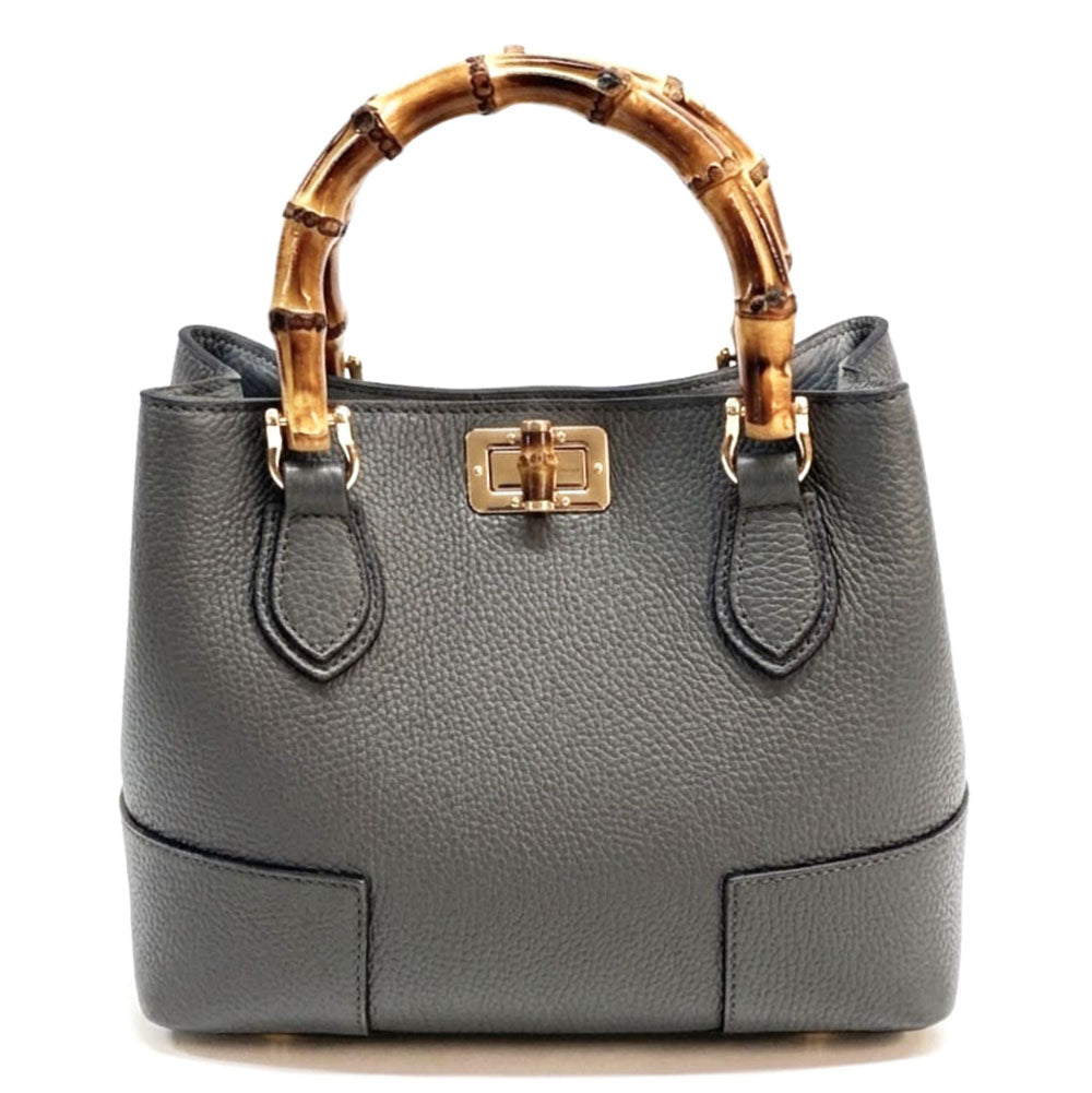 Fabrizia Small Leather Bag - Made In Italy