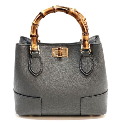 Fabrizia Small Leather Bag - Made In Italy