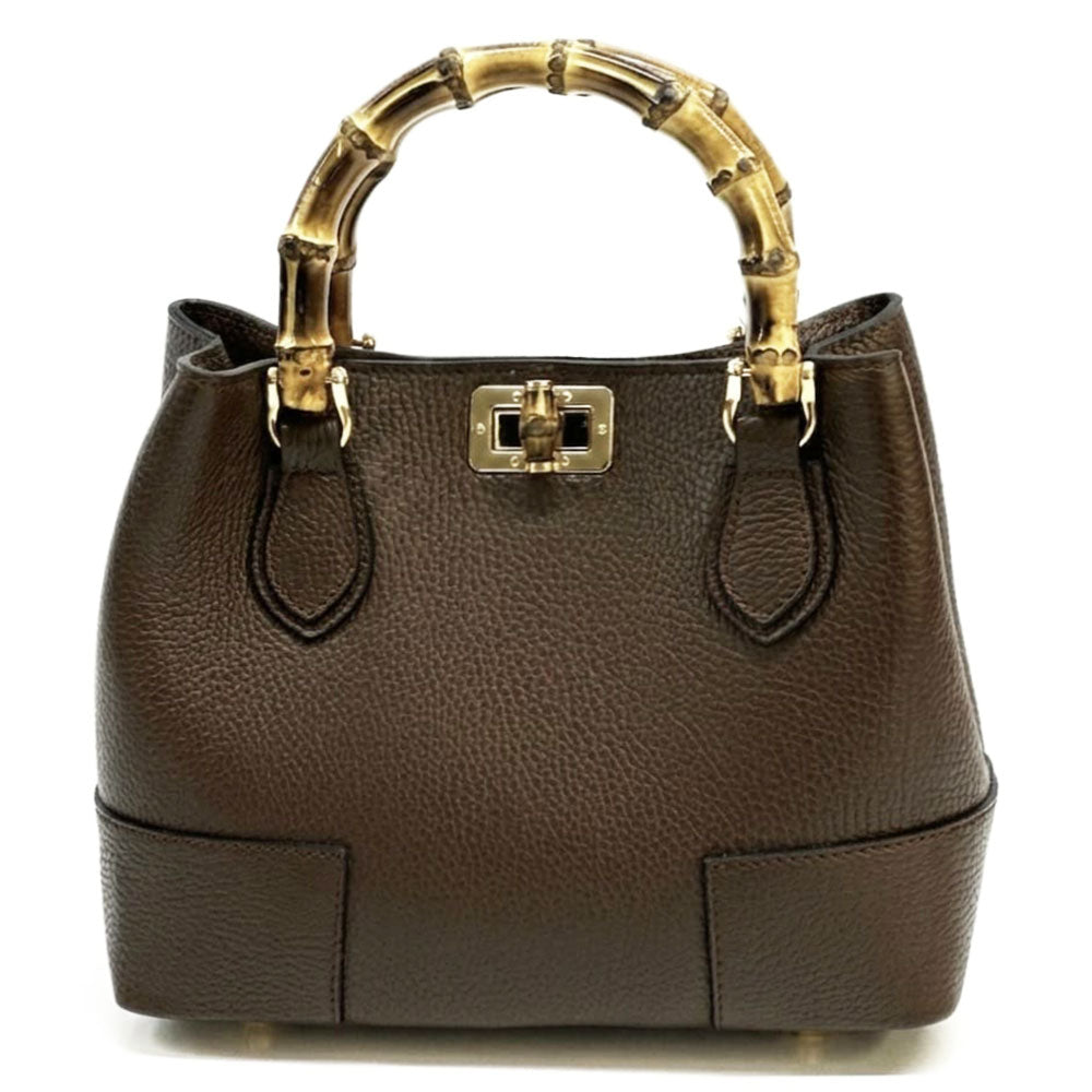Fabrizia Small Leather Bag - Made In Italy