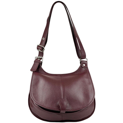 Stella Leather Cross-body Bag - Made In Italy