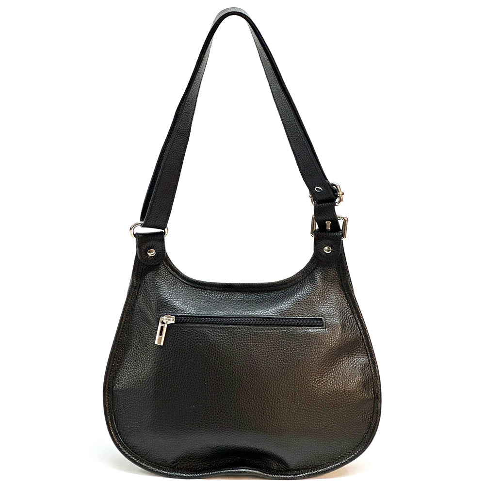 Stella Leather Cross-body Bag - Made In Italy