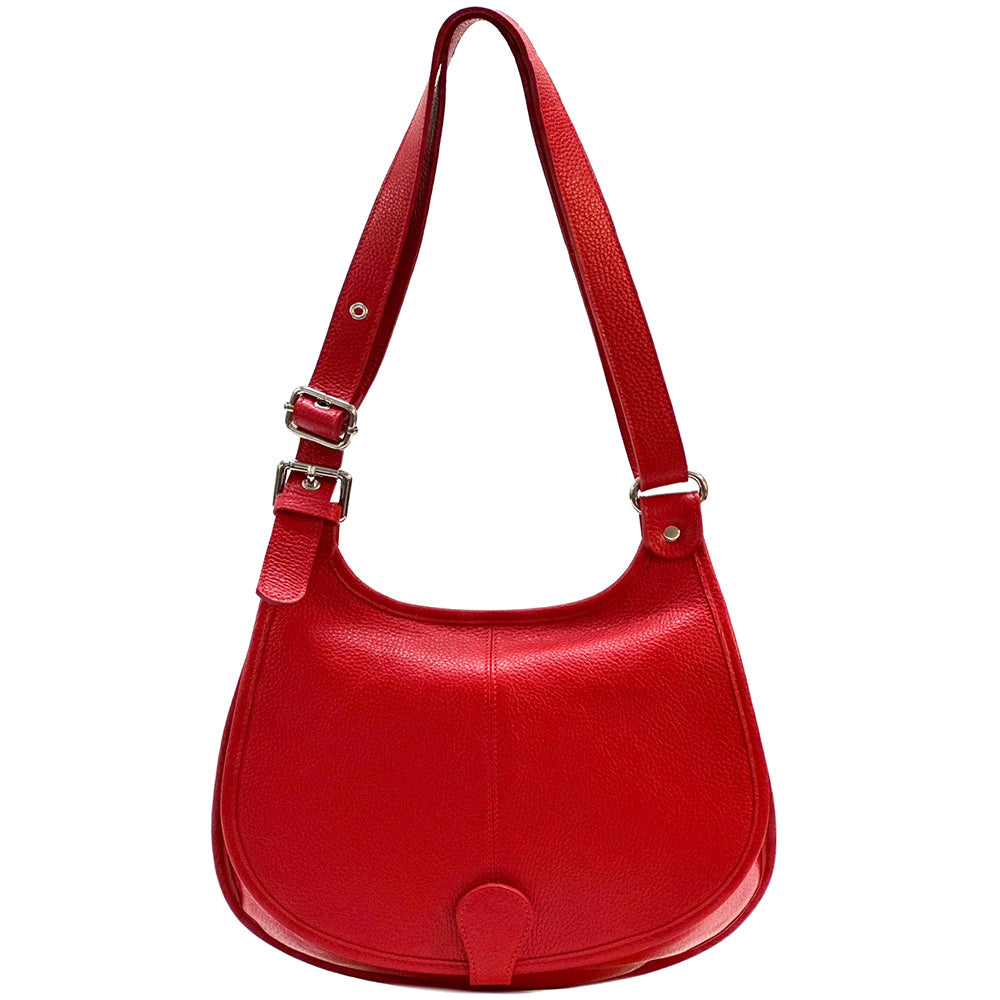 Stella Leather Cross-body Bag - Made In Italy
