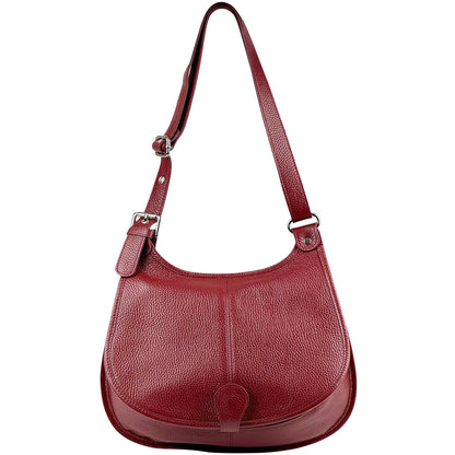 Stella Leather Cross-body Bag - Made In Italy