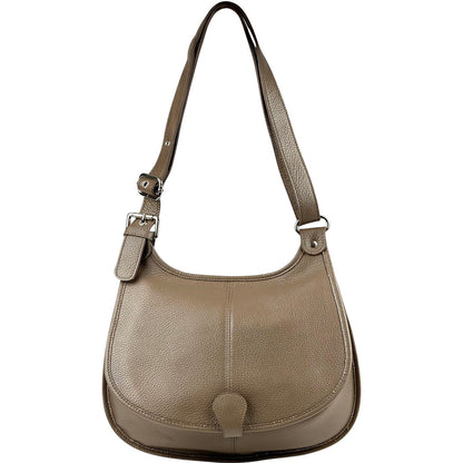 Stella Leather Cross-body Bag - Made In Italy