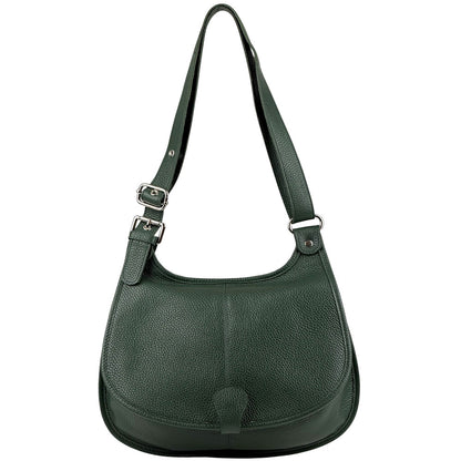 Stella Leather Cross-body Bag - Made In Italy