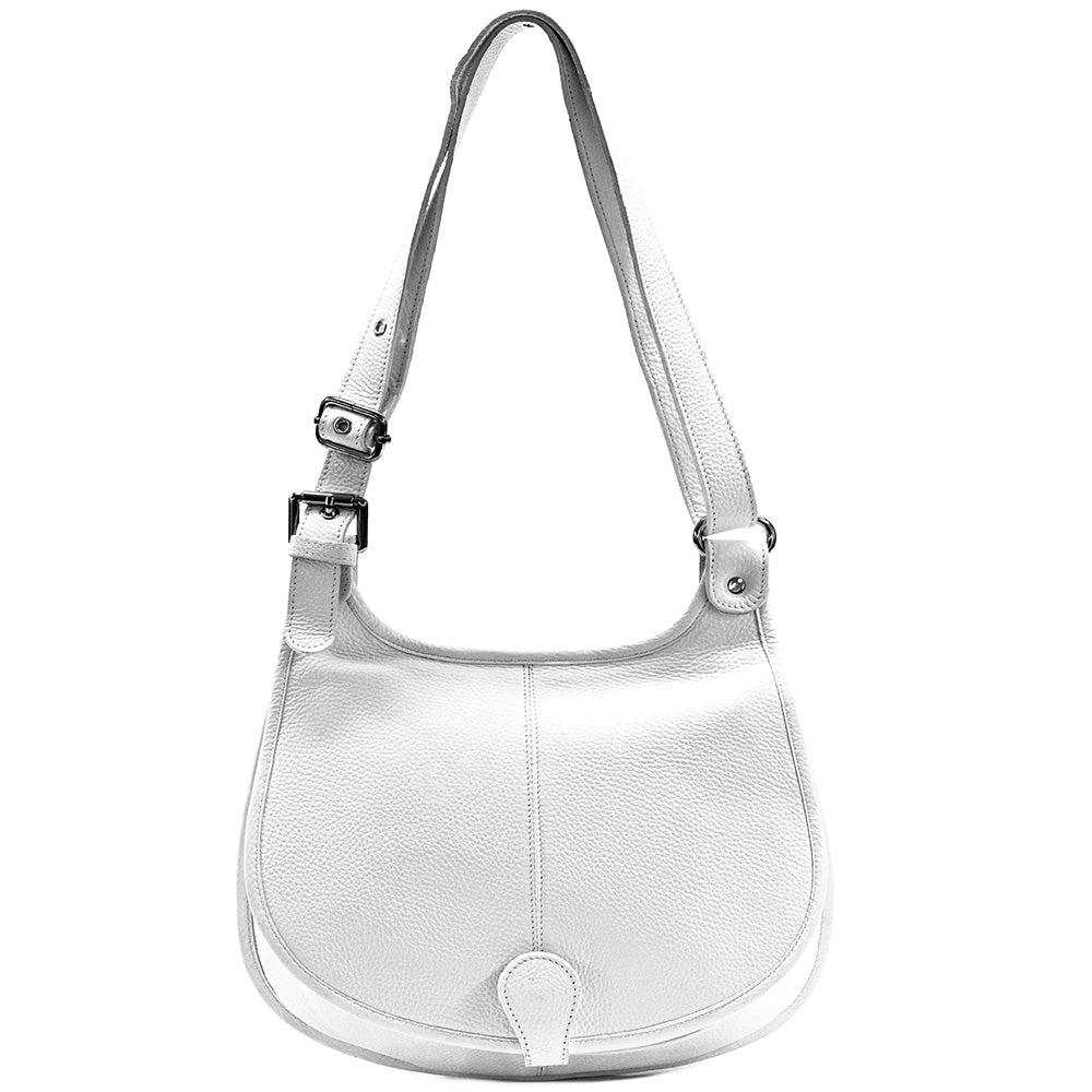 Stella Leather Cross-body Bag - Made In Italy