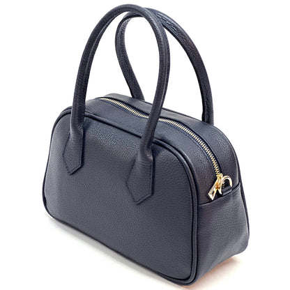 Bella Vita Leather Handbag - Made In Italy