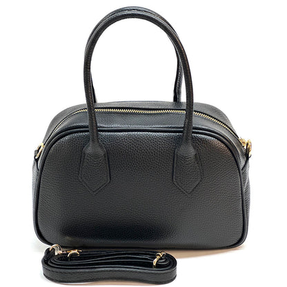 Bella Vita Leather Handbag - Made In Italy