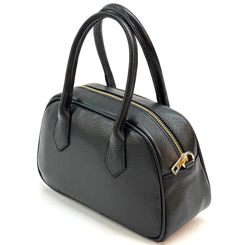 Bella Vita Leather Handbag - Made In Italy