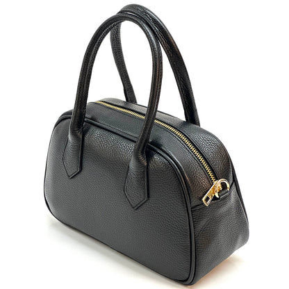 Bella Vita Leather Handbag - Made In Italy