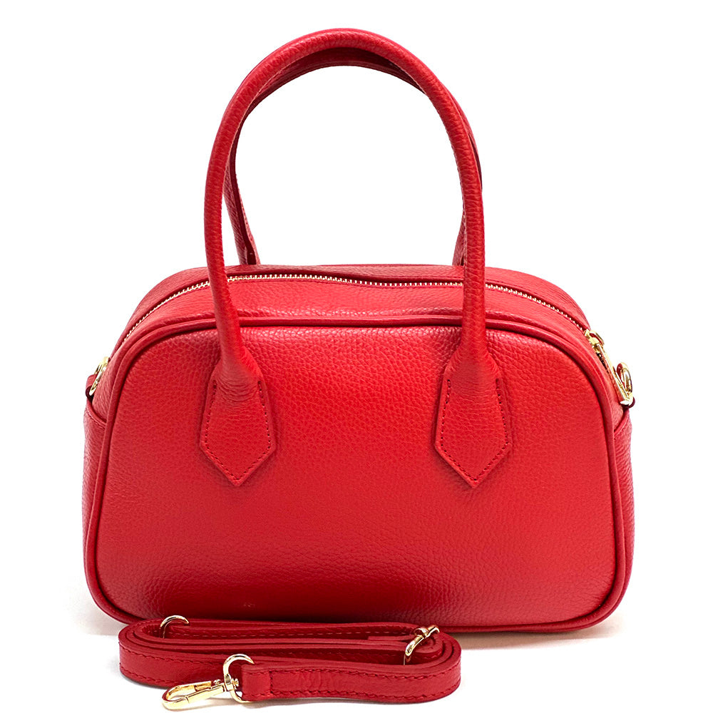 Bella Vita Leather Handbag - Made In Italy