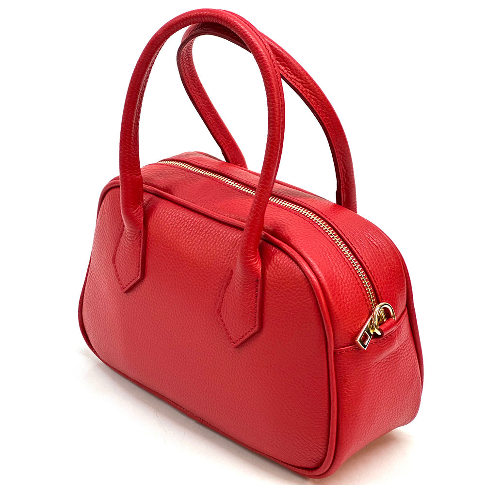 Bella Vita Leather Handbag - Made In Italy