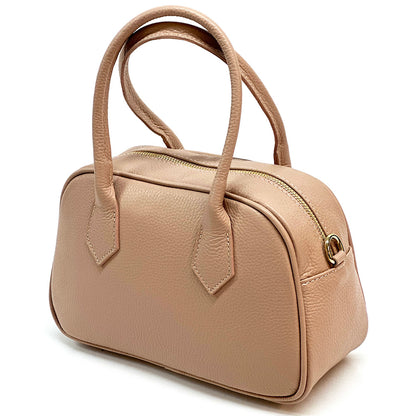 Bella Vita Leather Handbag - Made In Italy