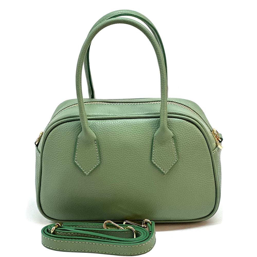 Bella Vita Leather Handbag - Made In Italy