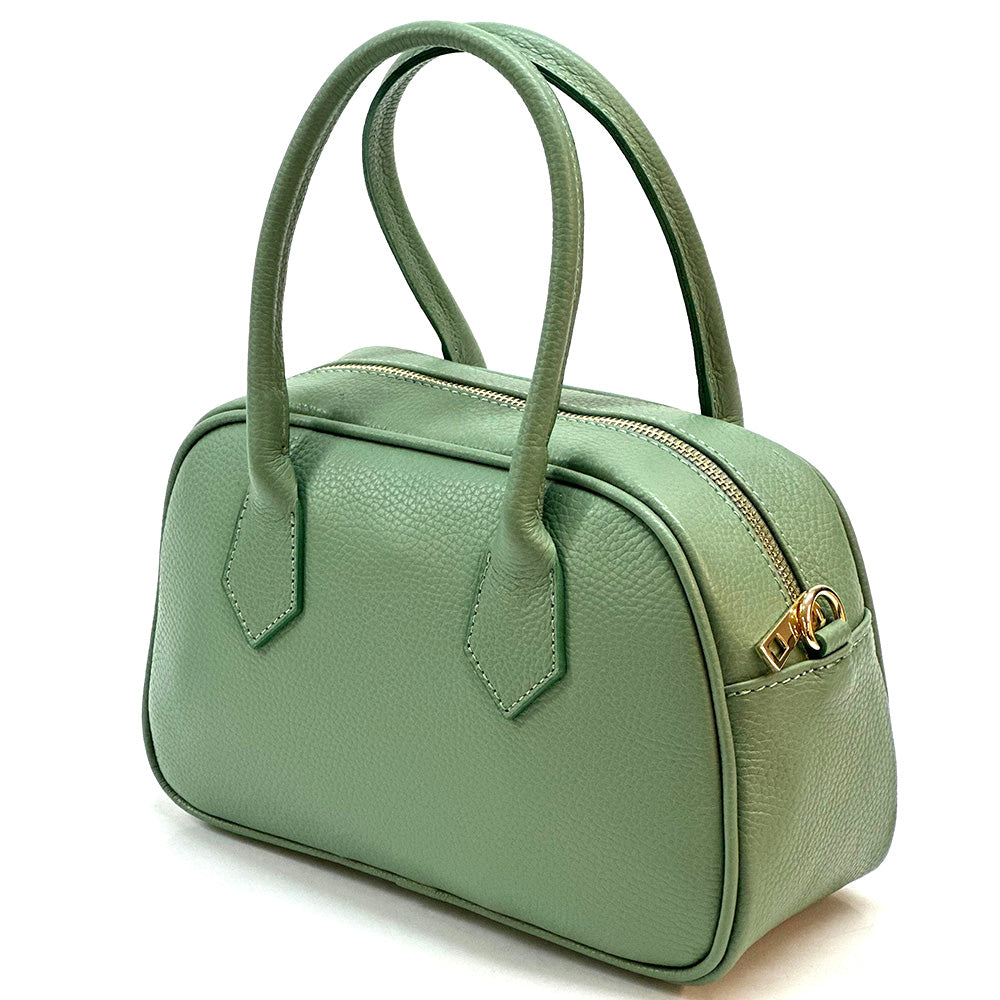 Bella Vita Leather Handbag - Made In Italy