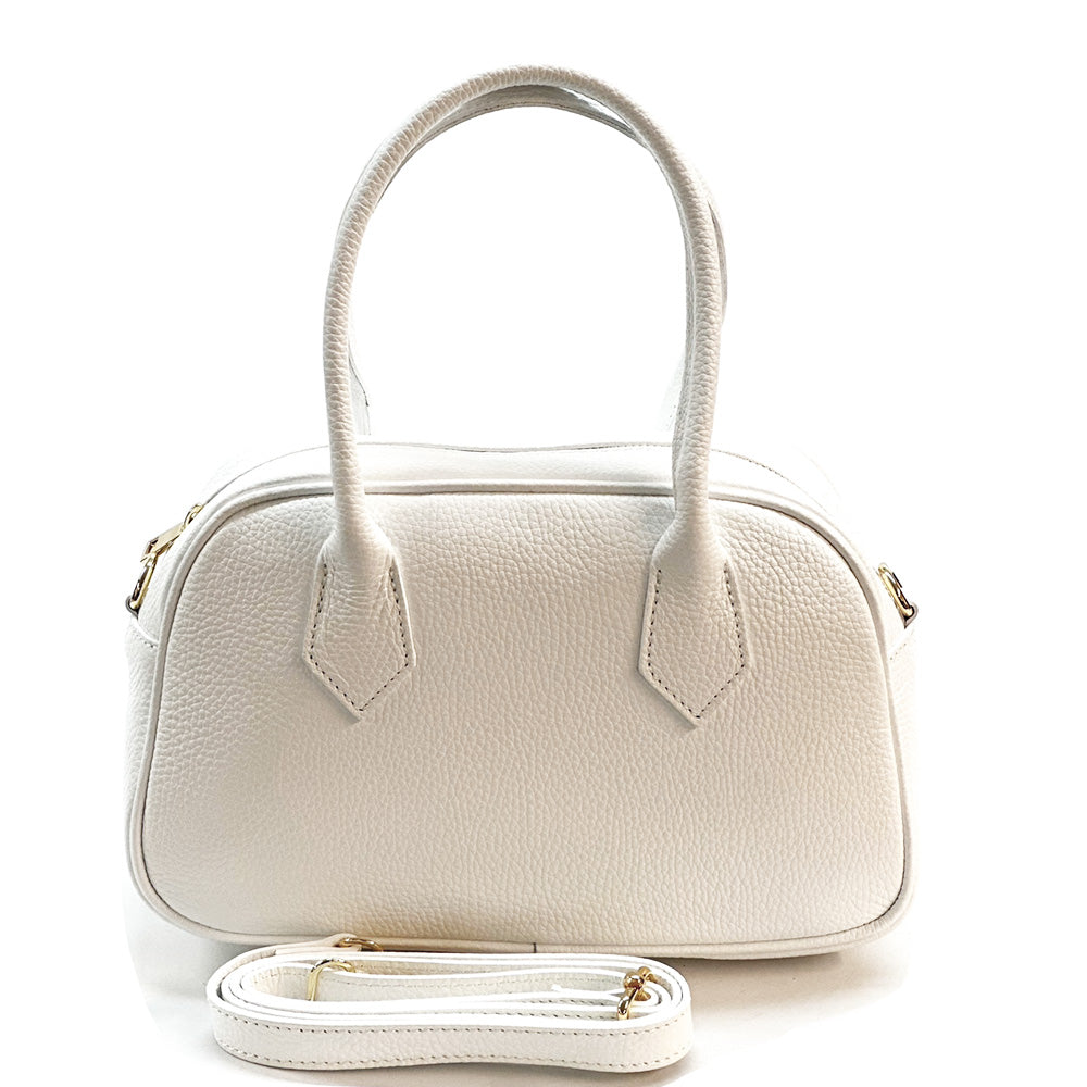 Bella Vita Leather Handbag - Made In Italy