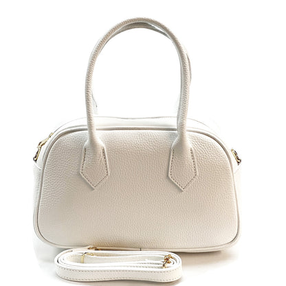 Bella Vita Leather Handbag - Made In Italy