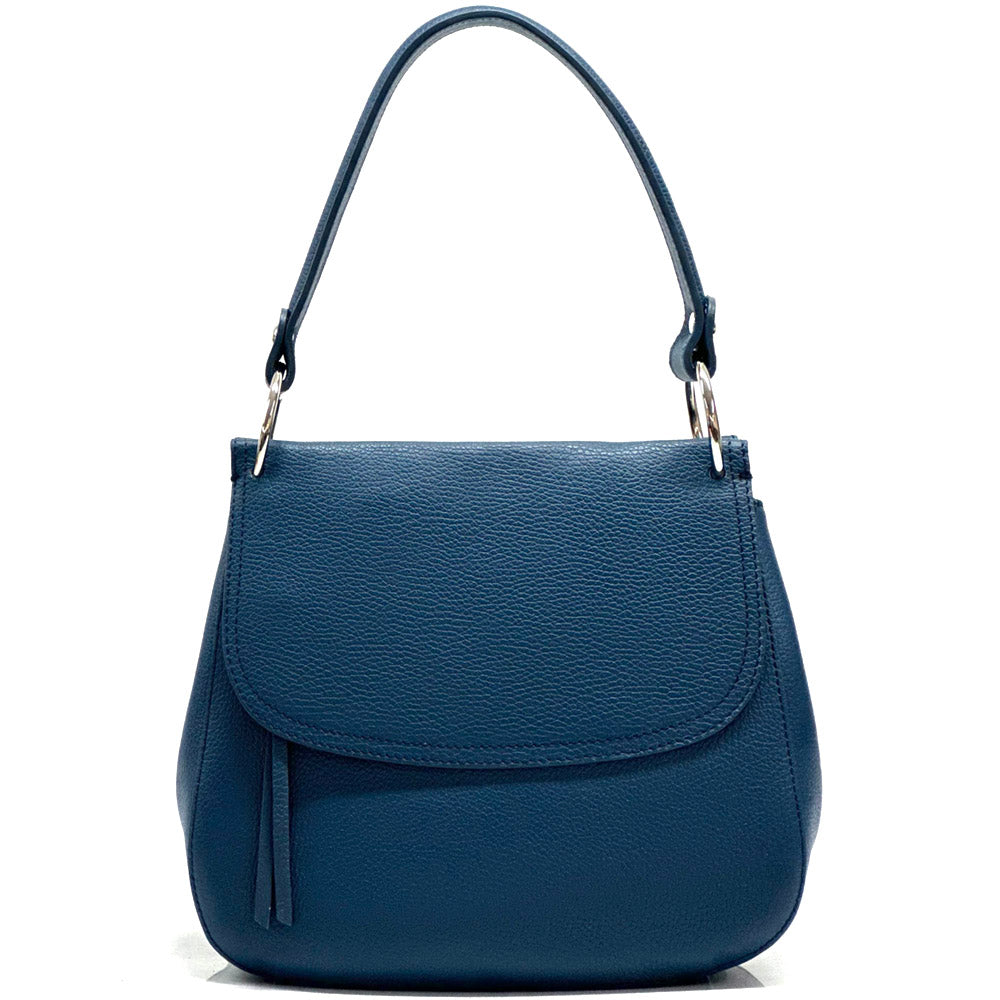 Mara leather handbag - Made In Italy