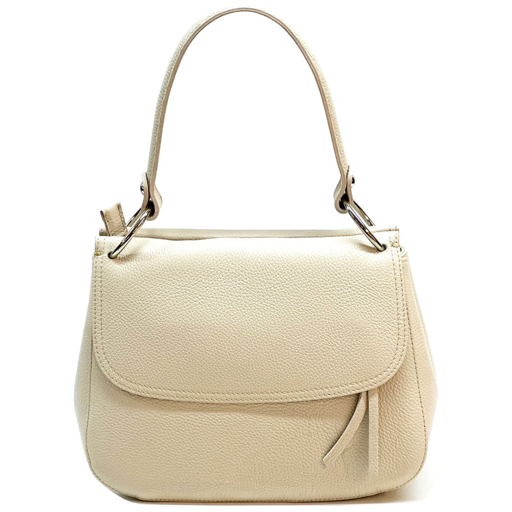 Mara leather handbag - Made In Italy