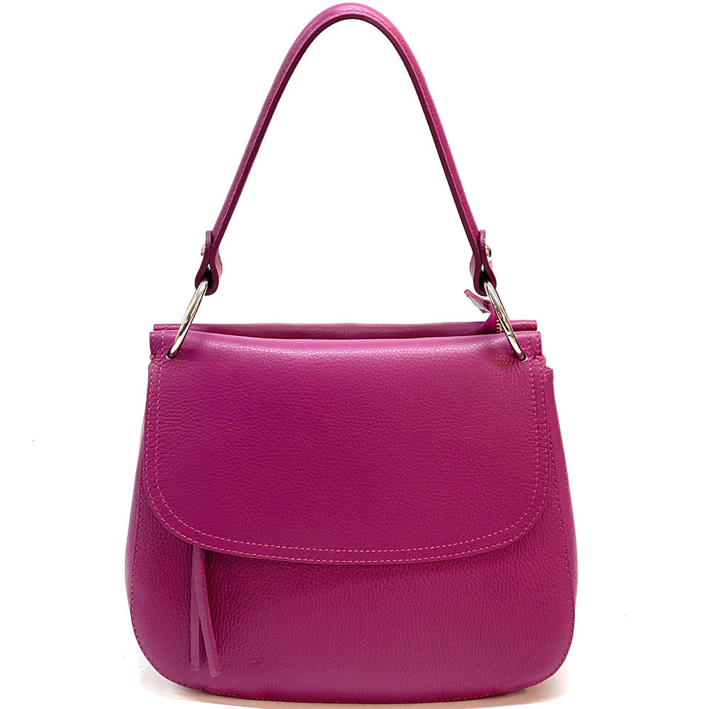 Mara leather handbag - Made In Italy