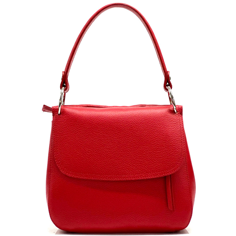 Mara leather handbag - Made In Italy