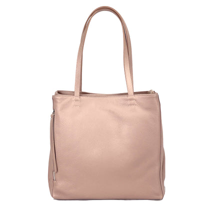 Ludovica Leather Shoulder Bag - Made In Italy