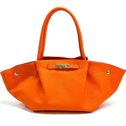Vivara Italian Leather Tote Bag - Made In Italy