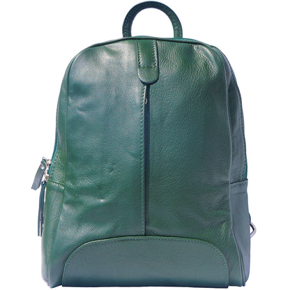 Cinzia leather Backpack - Made In Italy
