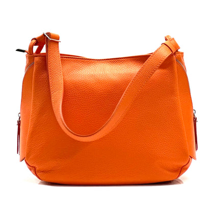 Beatrice Leather Handbag - Made In Italy