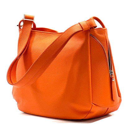 Beatrice Leather Handbag - Made In Italy