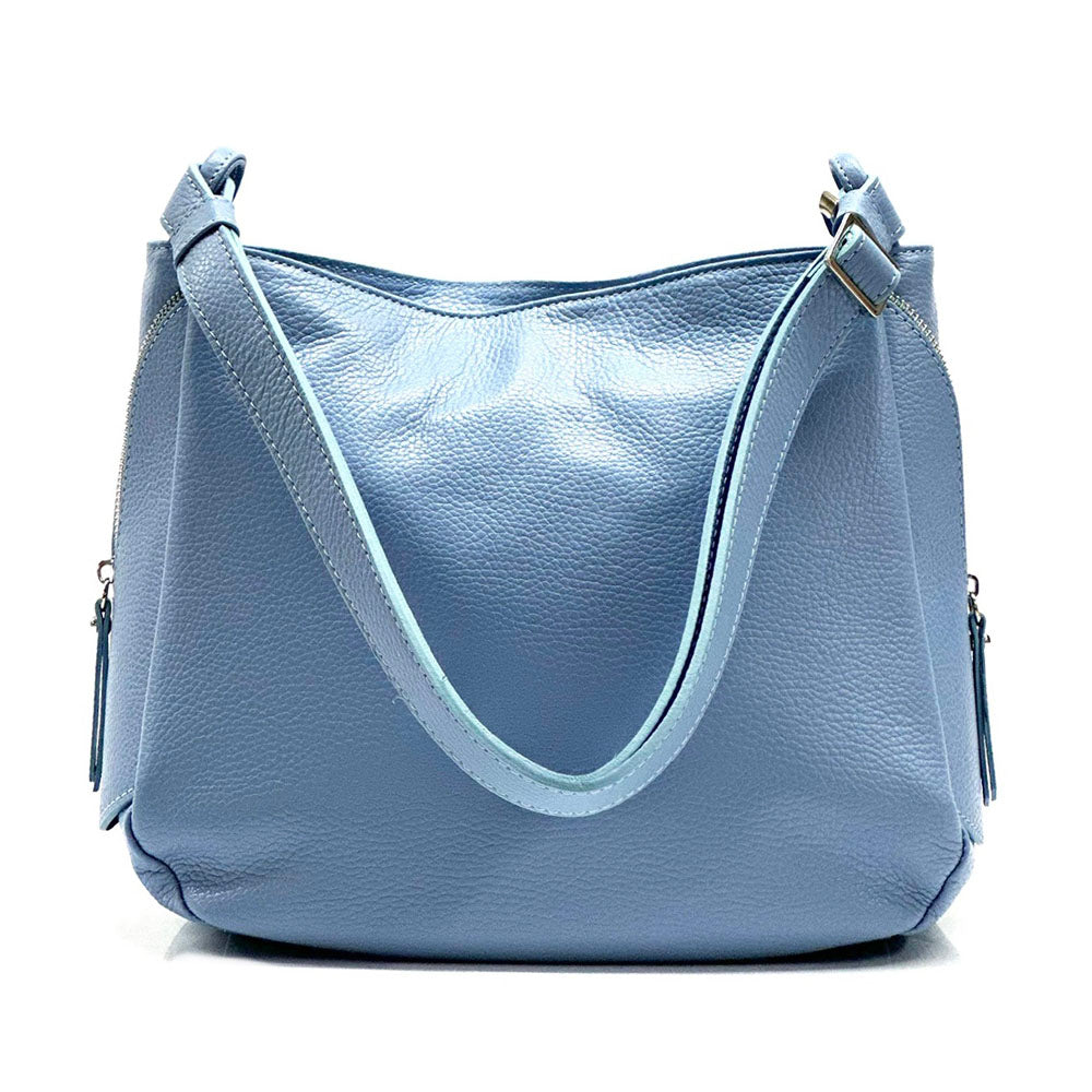 Beatrice Leather Handbag - Made In Italy
