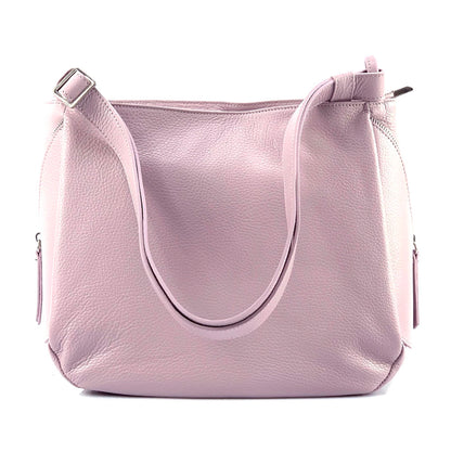 Beatrice Leather Handbag - Made In Italy