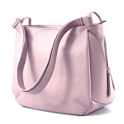 Beatrice Leather Handbag - Made In Italy