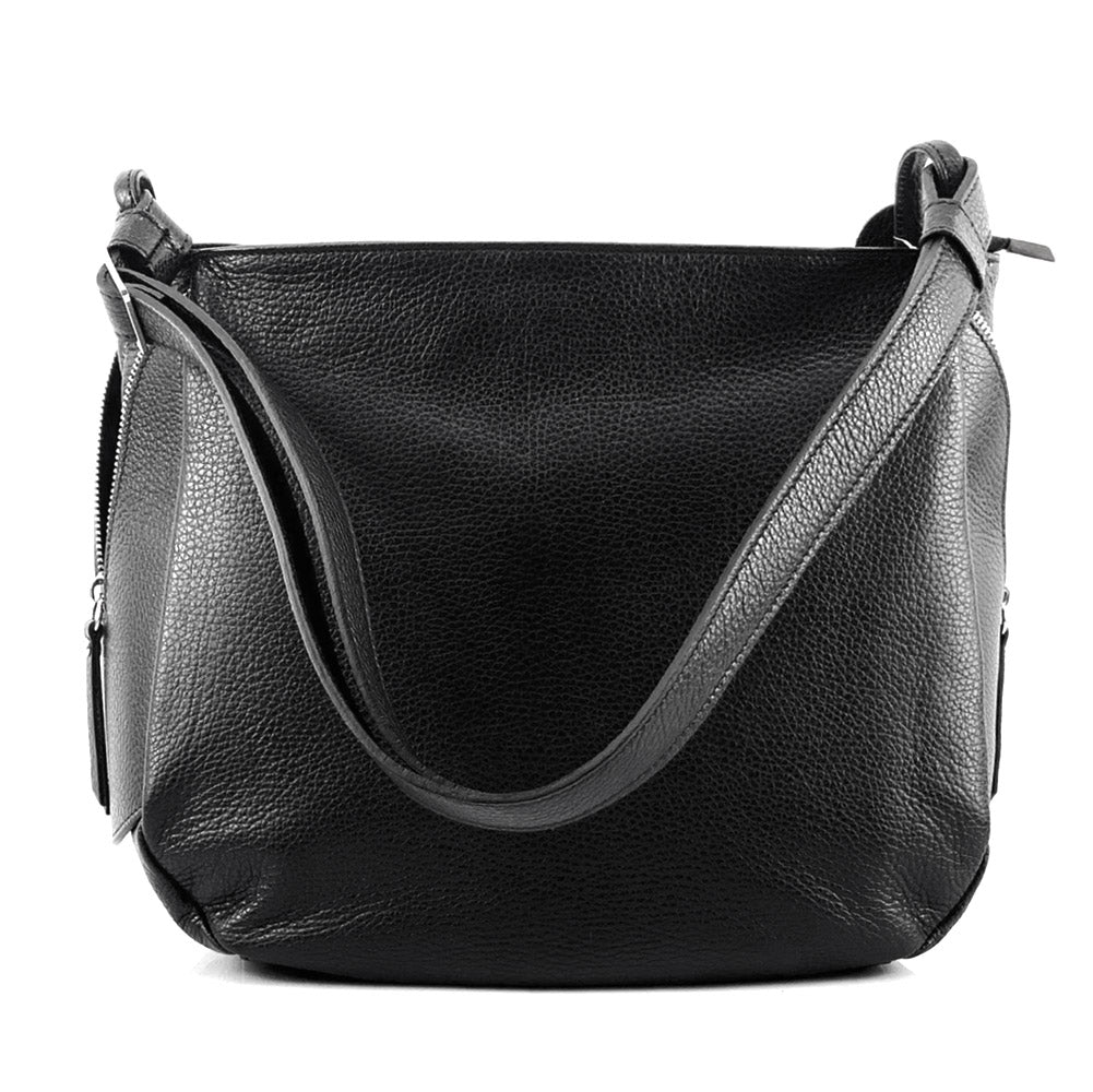 Beatrice Leather Handbag - Made In Italy