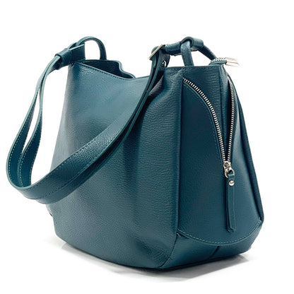 Beatrice Leather Handbag - Made In Italy