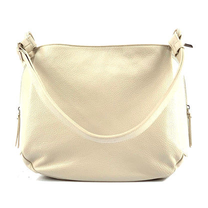 Beatrice Leather Handbag - Made In Italy