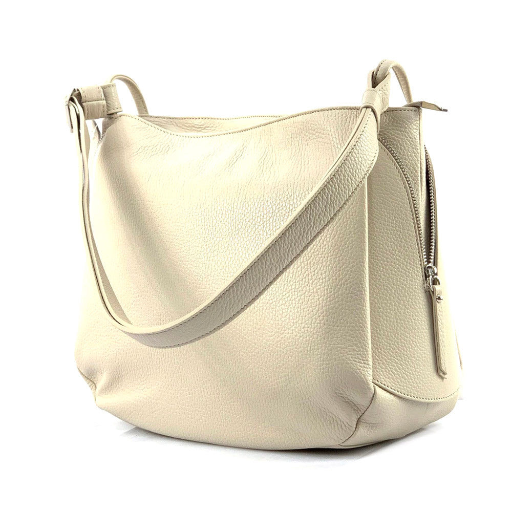 Beatrice Leather Handbag - Made In Italy