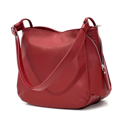 Beatrice Leather Handbag - Made In Italy