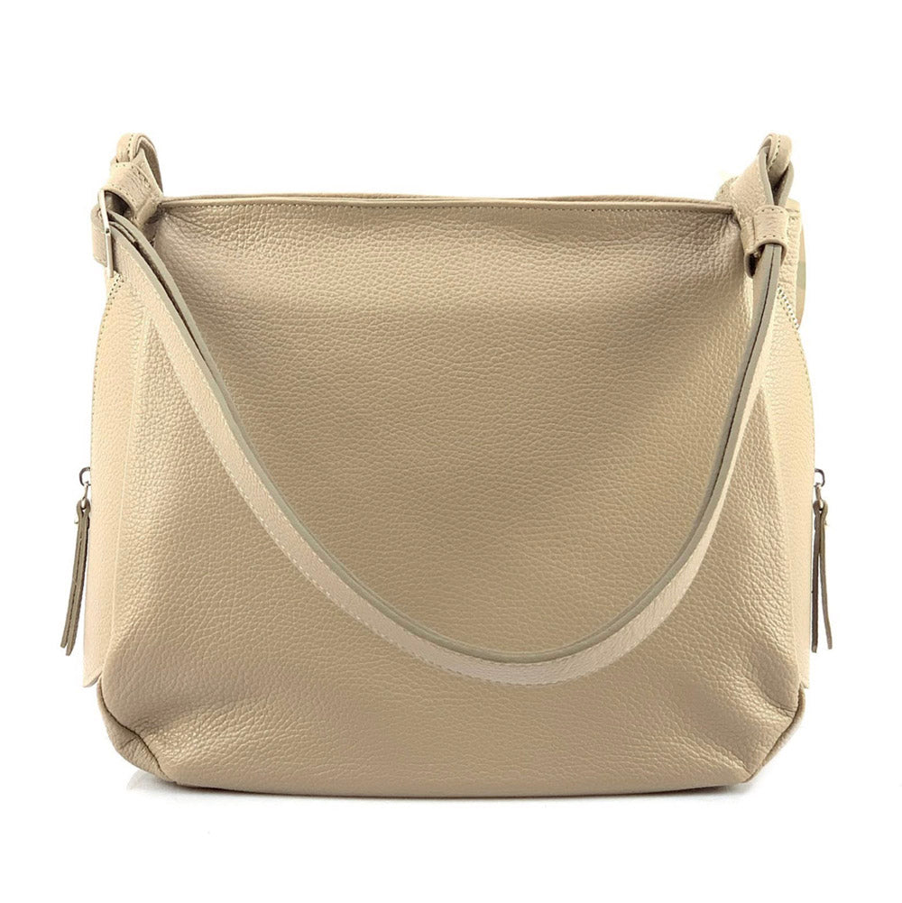 Beatrice Leather Handbag - Made In Italy