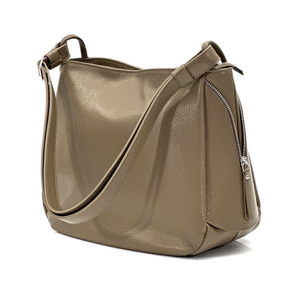 Beatrice Leather Handbag - Made In Italy