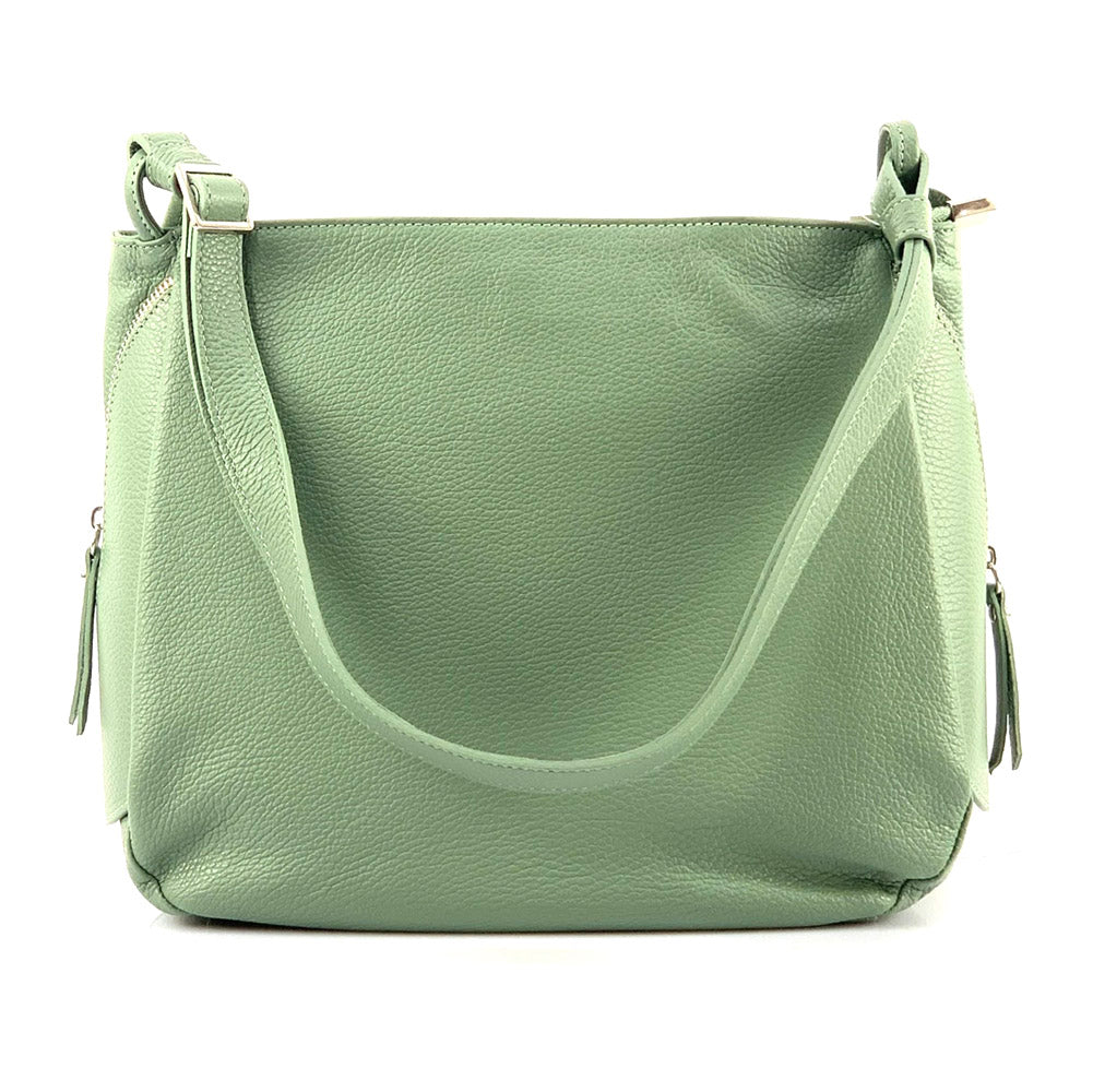 Beatrice Leather Handbag - Made In Italy