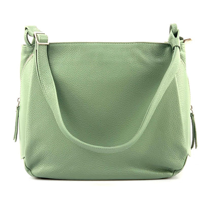 Beatrice Leather Handbag - Made In Italy