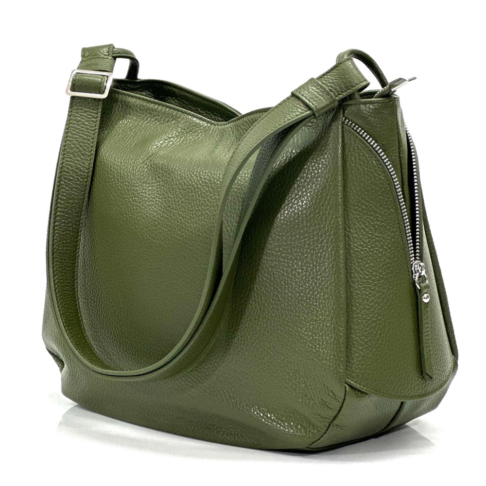 Beatrice Leather Handbag - Made In Italy