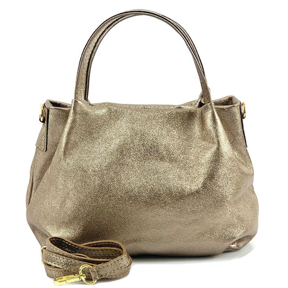 Sefora leather Handbag - Made In Italy