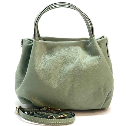 Sefora leather Handbag - Made In Italy