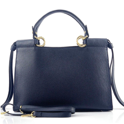 Croisette leather Handbag - Made In Italy
