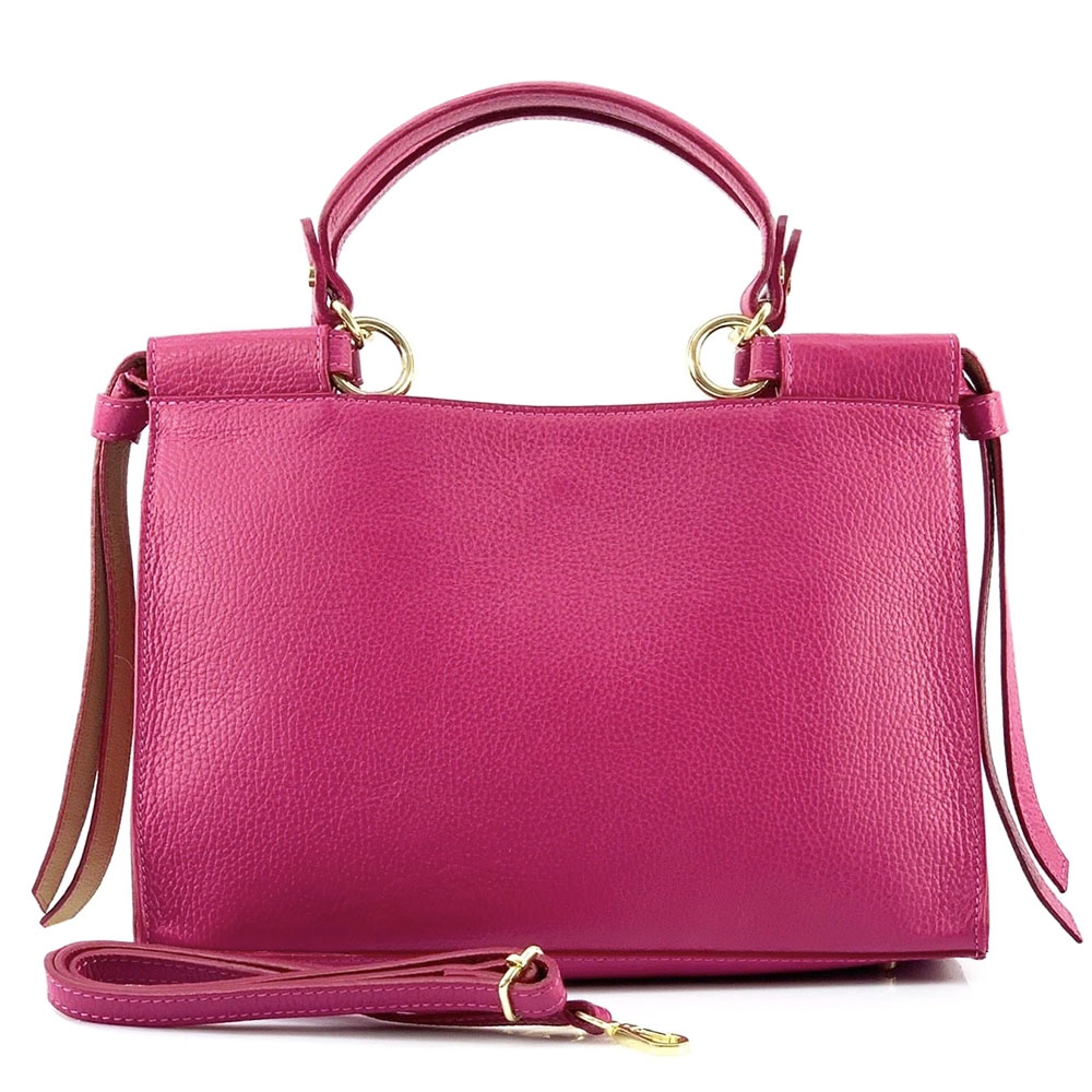 Croisette leather Handbag - Made In Italy