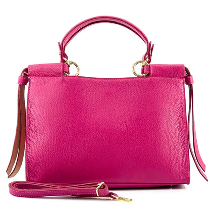 Croisette leather Handbag - Made In Italy