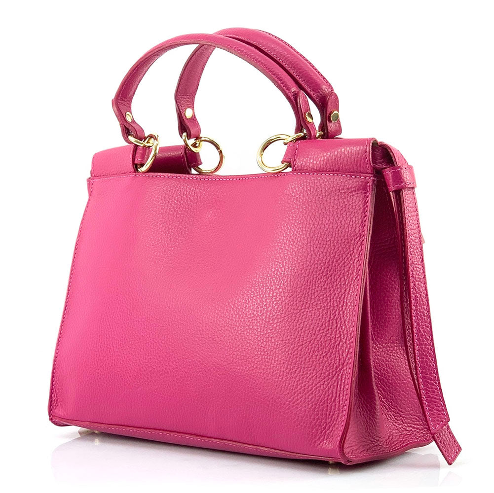 Croisette leather Handbag - Made In Italy